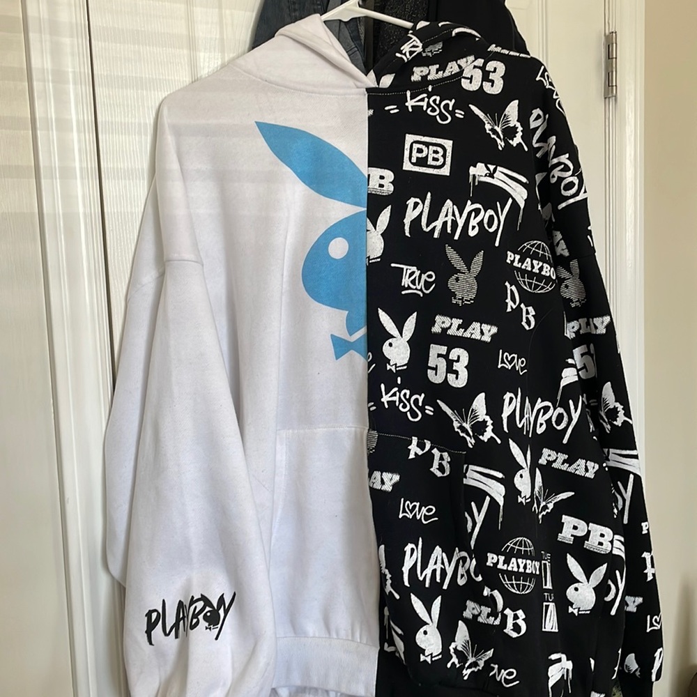 GREAT CONDITION PLAYBOY HOODIE SIZE XL